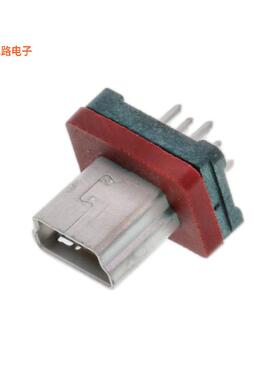 MUSBS-05-S-B-TH-TR -[全新CONN RCPT MINI USB B 5POS VERT]