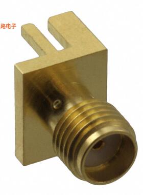 132430 -原装[CONN SMA RCPT STR 50OHM EDGE MNTSMA