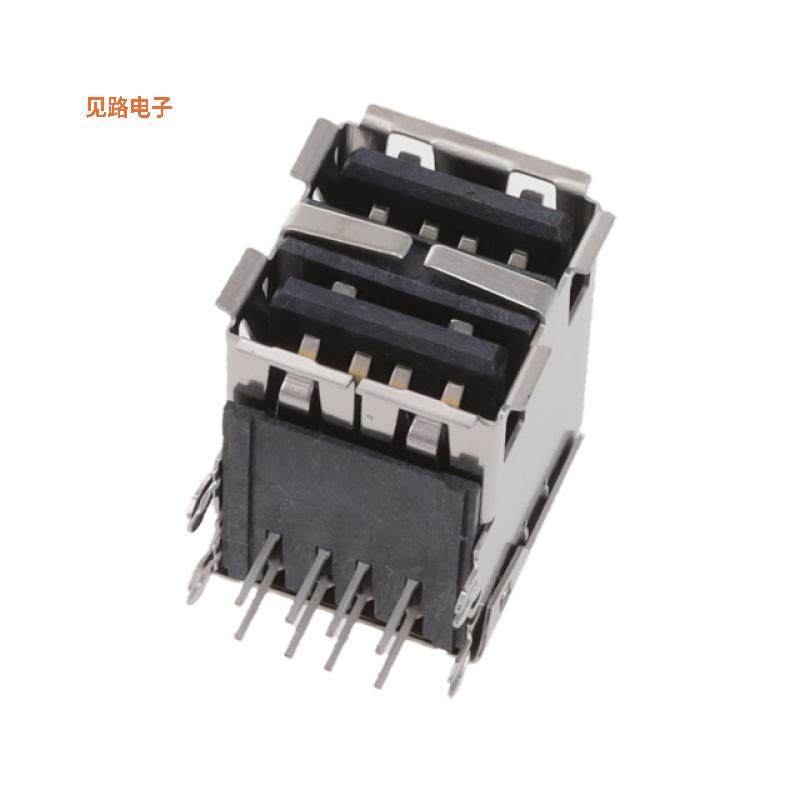 72309-3045RPLF -[全新CONN RCPT USB2.0 TYPEA STACK R/A]