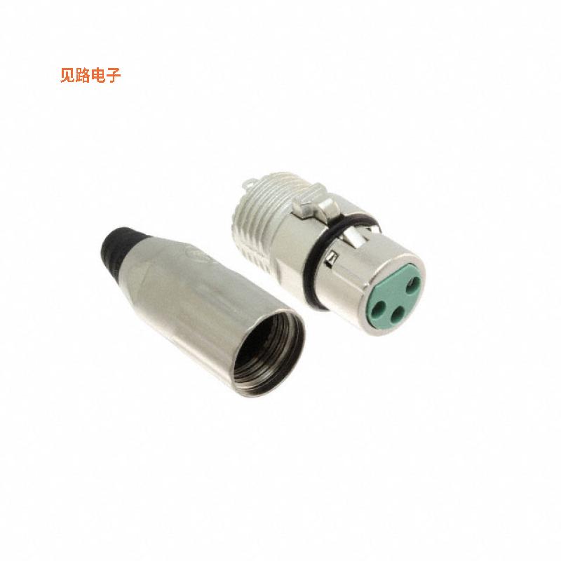 AAA3FZ -原装[CONN PLUG FMALE XLR 3POS SOLDER插头，母插口