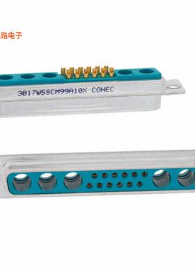 3017W5SCM99A10X -[全新CONN D-SUB RCPT 17POS SOLDER CUP]