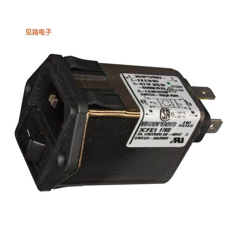 6609113-5 -原装[PWR ENT MOD RCPT IEC320-C14 PNLIEC 320-C14