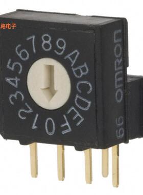 A6RV-161RF -[全新SWITCH ROTARY DIP HEX 0.025A 24V]