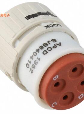 SJS840410 -原装[CONN PLUG HSG FMALE 4POS INLINE插头外壳