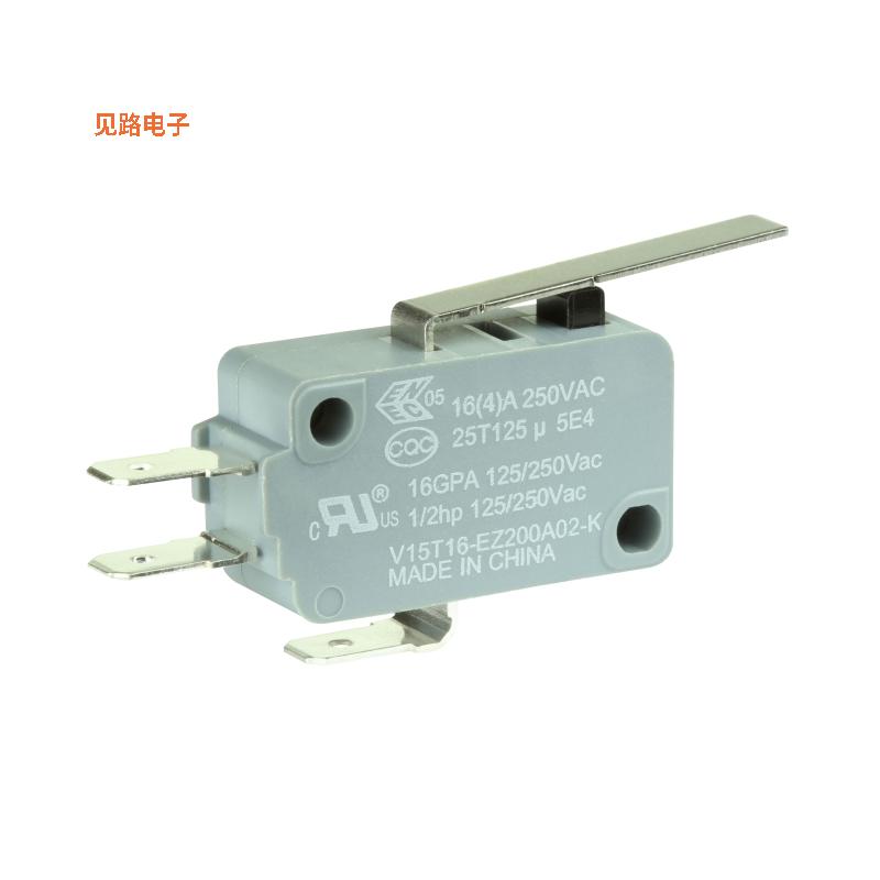 V15T16-EZ200A02-K -原装[SWITCH SNAP ACTION SPDT 16A