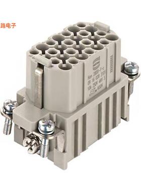 09160283101 -原装[HAN 28DD FEMALE CRIMP INSERT无触头嵌件