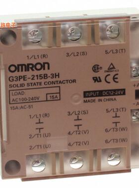 G3PE-215B-3H DC12-24 -[全新RELAY SSR 15A 3PH NO HT S