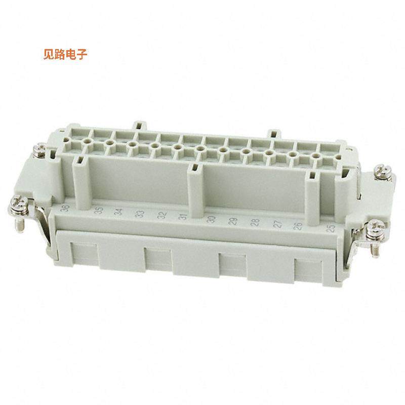 HE-024-FS (25-48) -原装[INSERT FEMALE 24POS CLAMP插件