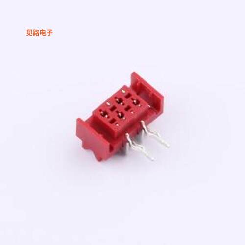 X9127WR-04B4-9TSNRE -[原装线对板针座弯插,P=1.27mm(交错脚)