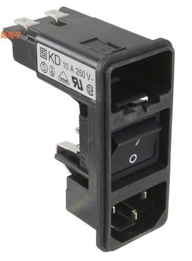 KD14.4101.105 -[全新PWR ENT MOD RCPT IEC320-C14 PNL]