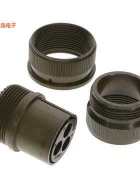 MS3106A20-19S -[全新CONN PLUG FMALE 3P SILV SLDR CUP]