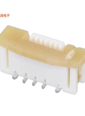 0525590652 -原装[CONN FFC FPC VERT 6POS 0.5MM SMDFFC，FPC