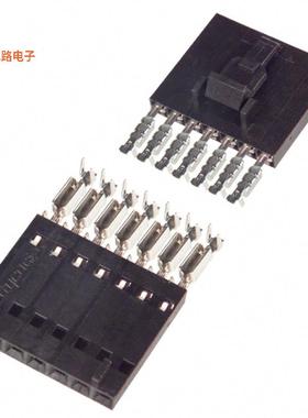 5-103957-6 -原装[CONN RCPT 7POS IDC 22-26AWG GOLD插座