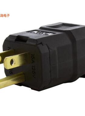 ASQ515P-BK -原装[AC PLUG NEMA 5-15PNEMA 5-15P