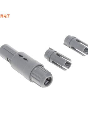 PAG.M0.4GL.AZGK -[全新CONN PLUG MALE 4P GOLD SLDR CUP]