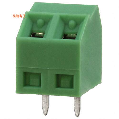 1728284 -[全新TERM BLOCK 2POS 55DEG 3.81MM PCB]