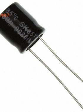 SK101M063ST -原装[CAP ALUM 100UF 20% 63V RADIAL TH100 F