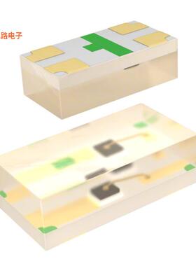 APHB1608QBDCGKC -[全新 BLUE/GREEN CLEAR 4SMD]