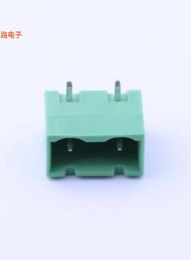 1766233 -[原装TERM BLOCK HDR 2POS 7.62MM弯插,P=7.62mm