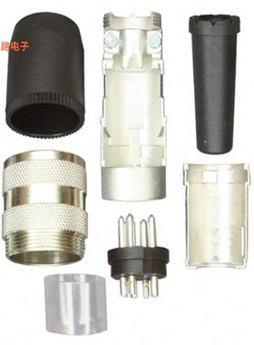 T3484001U -原装[CONN PLUG MALE 7P SILV SLDR CUP插头，公引脚