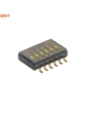 DHS 906 -原装[DUAL-IN-LINE SWITCH, HALF-PITCH-SPST