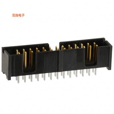 5103308-6 -[全新CONN HEADER VERT 26POS 2.54MM]
