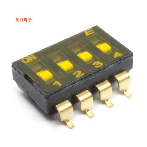 KAG04TGGR -[全新SWITCH SLIDE DIP SPST 0.025A 24V]