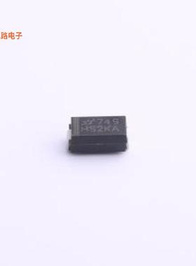 HS2KA -[原装DIODE STANDARD 800V 1.5A DO214ACSMA(DO-214AC)