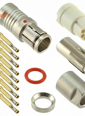 HS2C9F26C -原装[CONN PLUG FMALE 9POS GOLD CRIMP插头，母插口