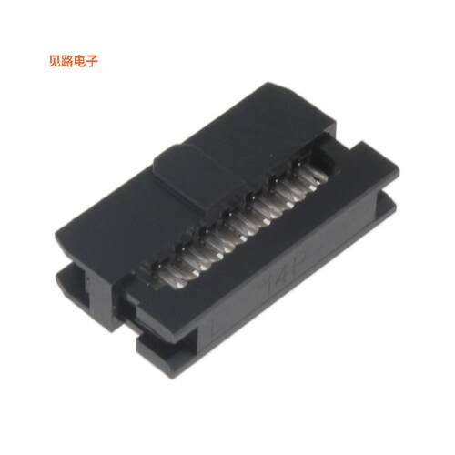 3130-14-0102-00 -[全新CONN SOCKET 14POS IDC GOLD]
