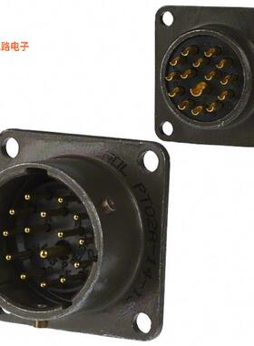 PT02A-14-15P(025) -[全新CONN RCPT MALE 15P GOLD SLDR CUP]