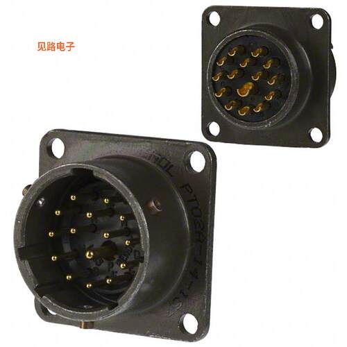PT02A-14-15P -[全新CONN RCPT MALE 15P GOLD SLDR CUP]