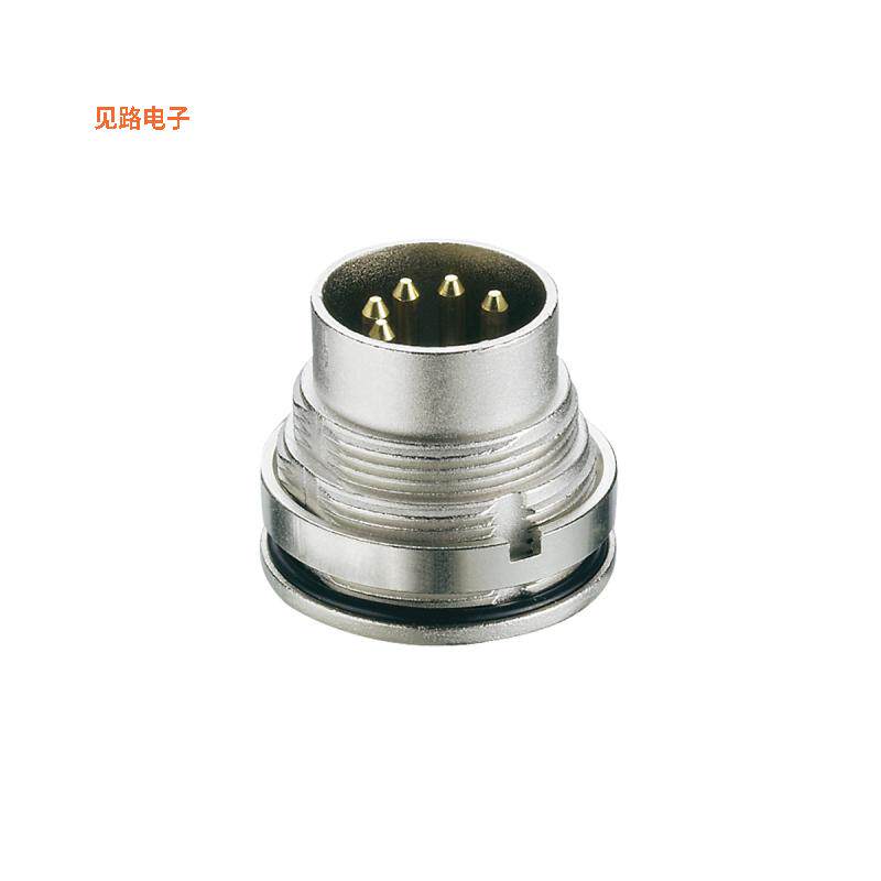 0315 05-1 -原装[M16 CHASSIS PLUG BACK MOUNT 5P插头，公引脚