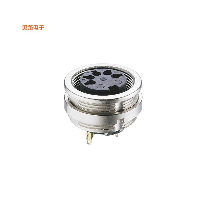 0304 04 -原装[M16 CHASSIS SOCKET FRONTMOUNT 4P插头，母插口
