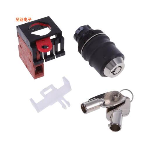A22TK-2LL-01-K01 -[全新SWITCH KEYLCK 2POS SPST 10A 110V]