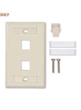 AX103923 -[全新KCONN FACEPLATE 2-P SG ALM]