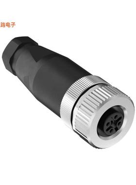 BFW-M12F5-6X -原装[FIELD WIREABLE CONNECTOR, M12插头，母插口