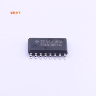 SN74LV4051ANSR -[原装IC MUX 8:1 75OHM 16SOSOIC-16-208mil