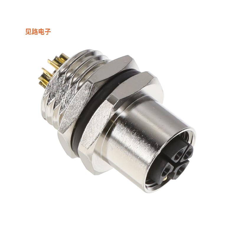 859-LP5-203R004 -[全新IP67 FEMALE M12 PANEL MOUNT 5 PO]