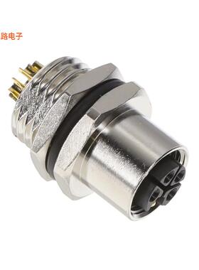 859-LP5-203R004 -[全新IP67 FEMALE M12 PANEL MOUNT 5 PO]