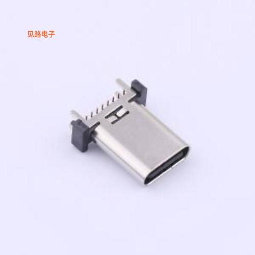 MC-110LS-L124 -[TYPE C 16PIN 母座立贴H=12.4插件USB
