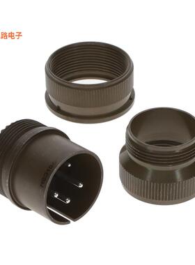 MS3106A22-34P -原装[MIL-5015 MS/AC THREADED PLUG插头，公引脚