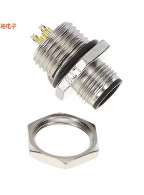 12-05PMIS-SH8001 -[全新M SERIES, M12, 4A, 05 PINS, RECE]