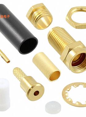 1051933-1 -原装[CONN SMA JACK STR 50 OHM SOLDERSMA