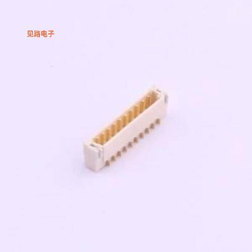 X0800WRS-10HF-LPV01 -[原装线对板针座SMD,P=0.8mm,卧贴