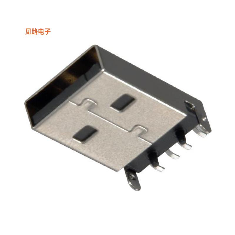 KUSBX-SMT2AP1S-B30 -[全新USB A-TYPE PLUG SMT FULLY SHIELD]
