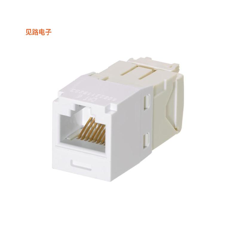 CJ688TGWH-C -原装[MINI-COM MODULE, CAT 6, UTP, 8 P插孔