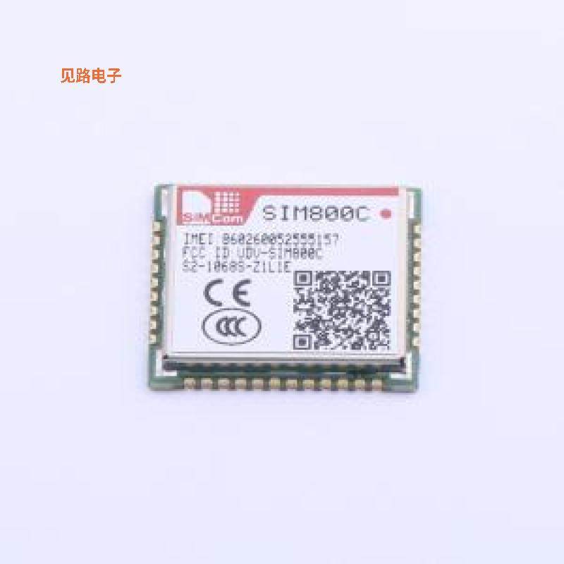 SIM800C -[原装2G/3G/4G/5G模块SMD,15.7x17.6mm