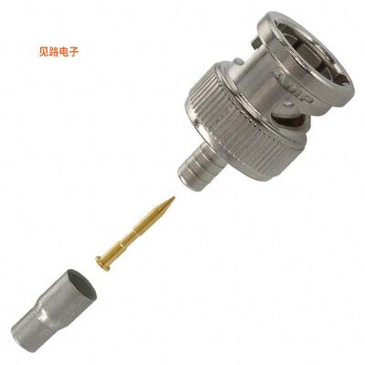 1-5221185-8 -原装[CONN BNC PLUG STR 75 OHM CRIMPBNC