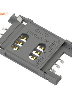 009162006301150 -原装[CONN SIM CARD R/A SMDSIM 卡